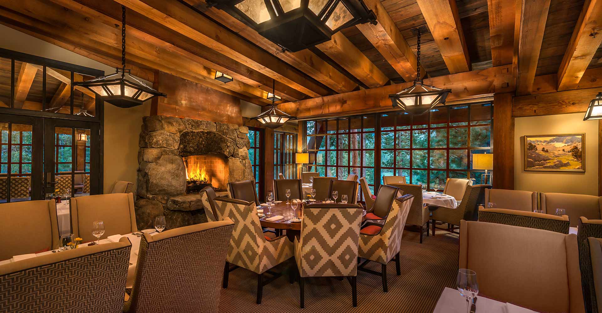The Lahontan Golf Club Lodge dining