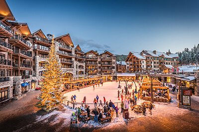 Northstar Ice rink - Truckee - Paul Hamill Photography